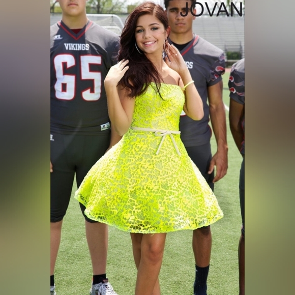 JOVANI Sequin & Lace Dress - Picture 6 of 11